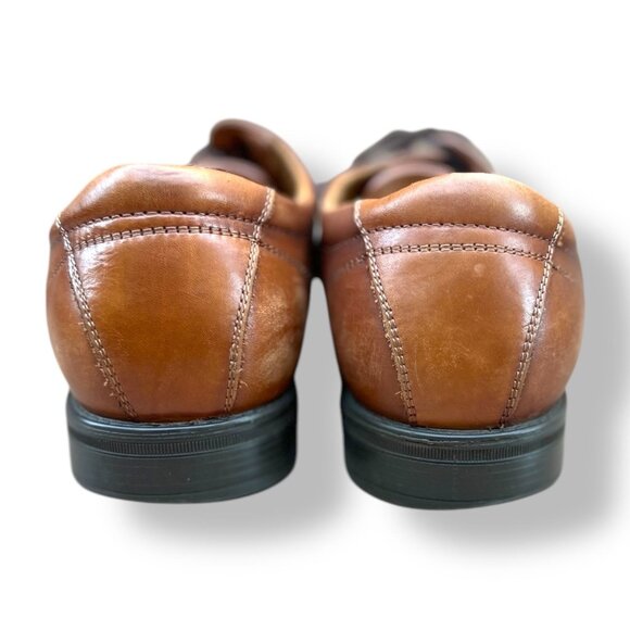 Florsheim Comfortech Mens Oxfords Dress Shoes Brown Leather Size 8.5 Made In Ind main image 5